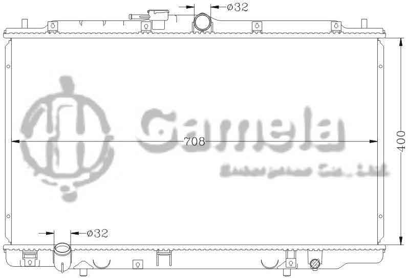 6117038AN - Radiator-for-HONDA-ACCORD-98-02-CG1-UA4-5-MT-HONDA-AVANCIER-TA3-4-MT-OEM-19010-P8C-A01-DPI-2147