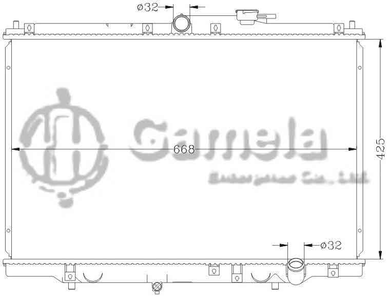 6117068N - Radiator-for-HONDA-ODYSSEY-95-98-RA1-RA3-MT-OEM-19010-PYO-003-P1E-A01-DPI-1815