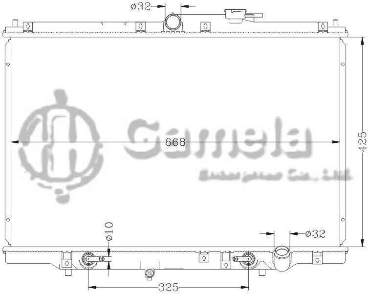 6117069N - Radiator-for-HONDA-ODYSSEY-95-98-RA1-RA3-AT-OEM-19010-P1E-A51-DPI-1815