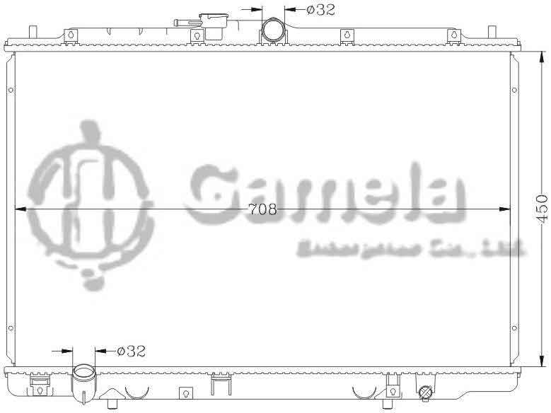 6117074N - Radiator-for-HONDA-ODYSSEY-RA8-J30A-MT-OEM-19010-PGN-J01