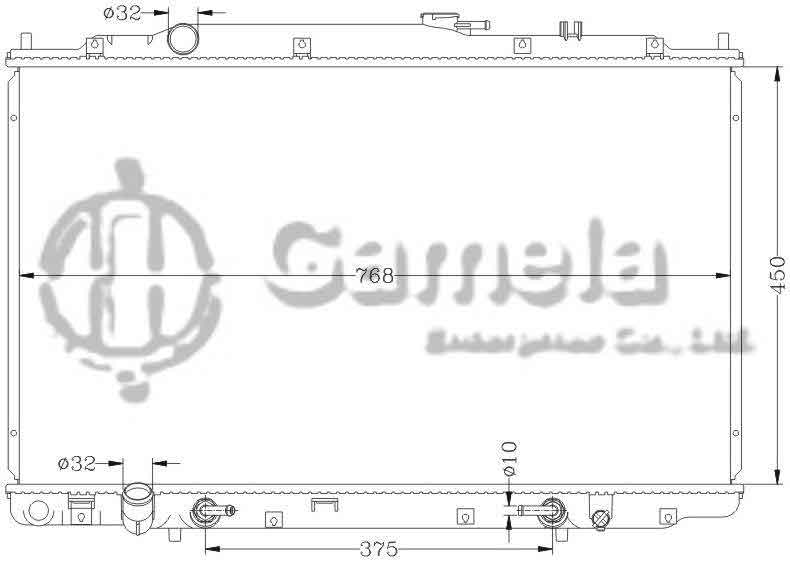 6117075N - Radiator-for-HONDA-ODYSSEY-99-02-RL1-J35A-AT-OEM-19010-P8F-J51-DPI-2270