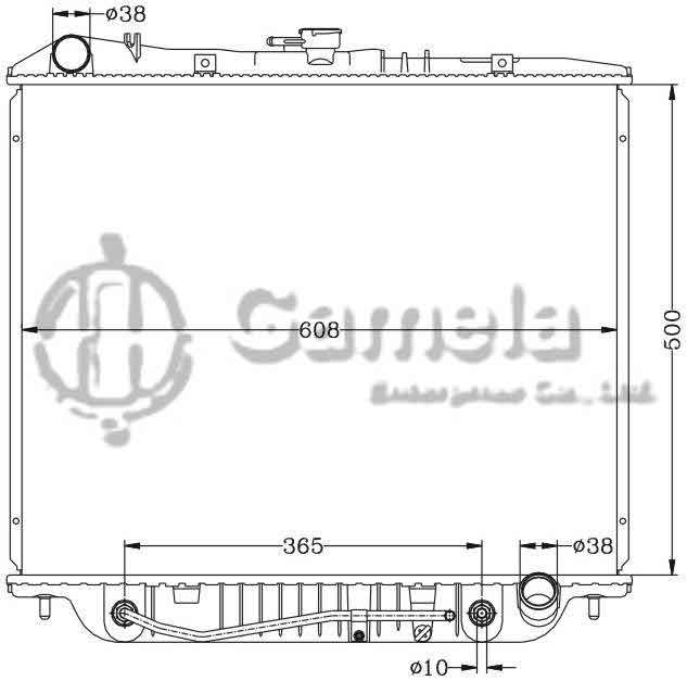 6117077N - Radiator-for-HONDA-PASSPORT-94-97-AT-OEM-8524759590-600