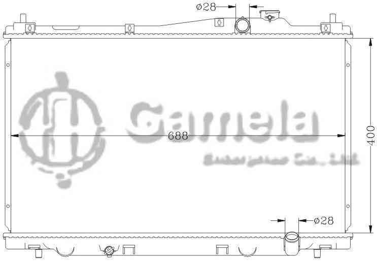 6117102AN - Radiator-for-HONDA-STREAM-01-04-RN1-K17A-MT-OEM-19010