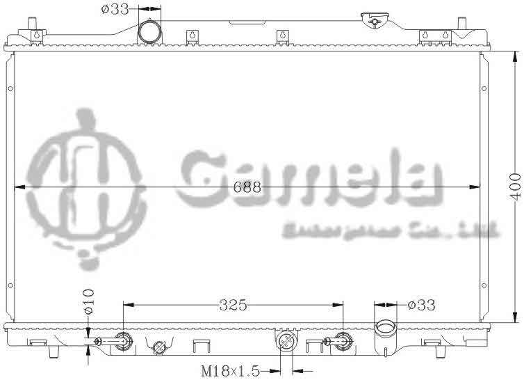 6117103AN - Radiator-for-HONDA-STREAM-01-04-RN3-AT-OEM-19010-PNA-G51-H51