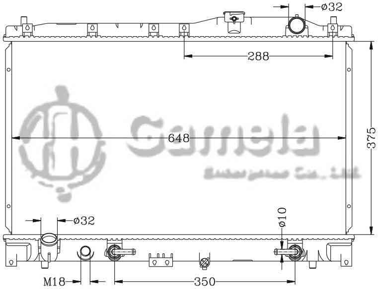 6117105N - Radiator-for-HONDA-TL-SERIES-97-98-UA1-AT-OEM-19010-P1R-902-DPI-2030-2209