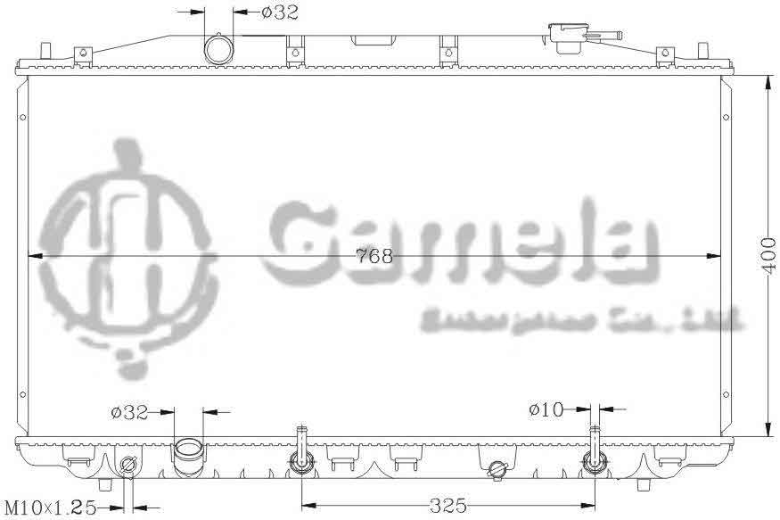 6117113N - Radiator-for-HONDA-ACCORD-2-0L-08-CP1-AT-OEM-19010