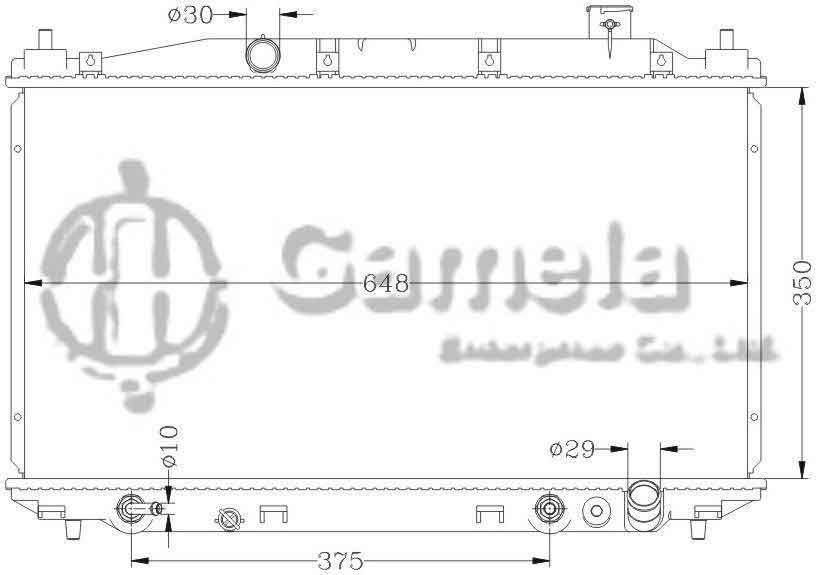 6117125N - Radiator-for-HONDA-CIVIC-03-05-AT-OEM-19010-PZA-A51-DPI-2572