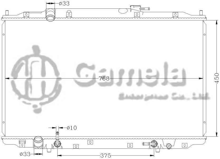 6117129N - Radiator-for-HONDA-ODYSSEY-05-09-AT-DPI-2806