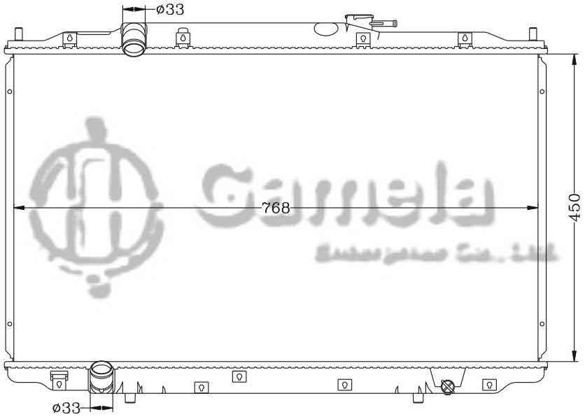 6117130N - Radiator-for-HONDA-ODYSSEY-05-09-MT