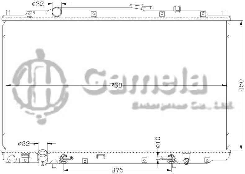 6117138N - Radiator-for-HONDA-ODYSSEY-99-02-RL1-J35A-AT-OEM-19010-P8F-J51-DPI-2270