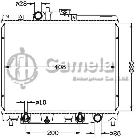 6117143N - Radiator-for-HONDA-INSIGHT-00-06-AT-OEM-19010-PHM-901-DPI-2745