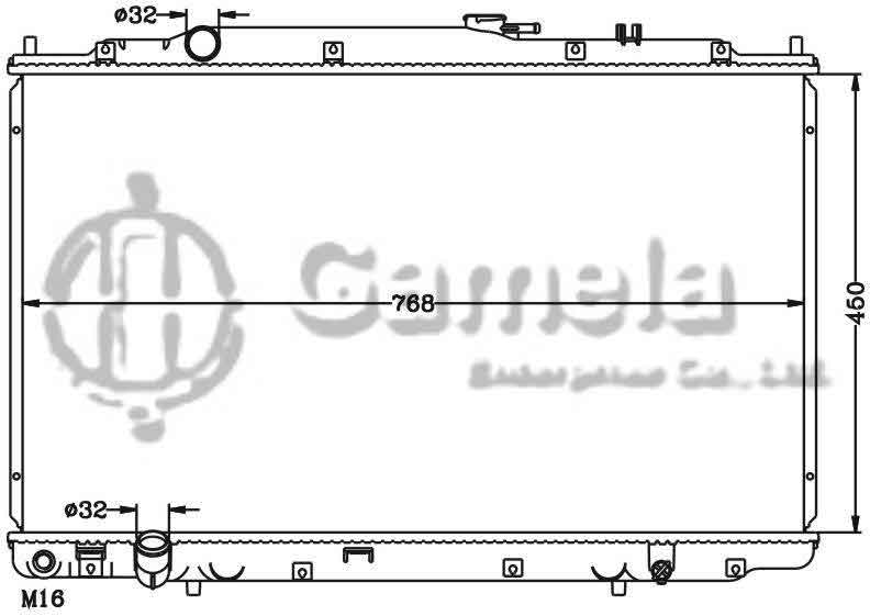 6117148N - Radiator-for-HONDA-ODYSSEY-V6-RL1-J35A-99-MT-OEM-19010