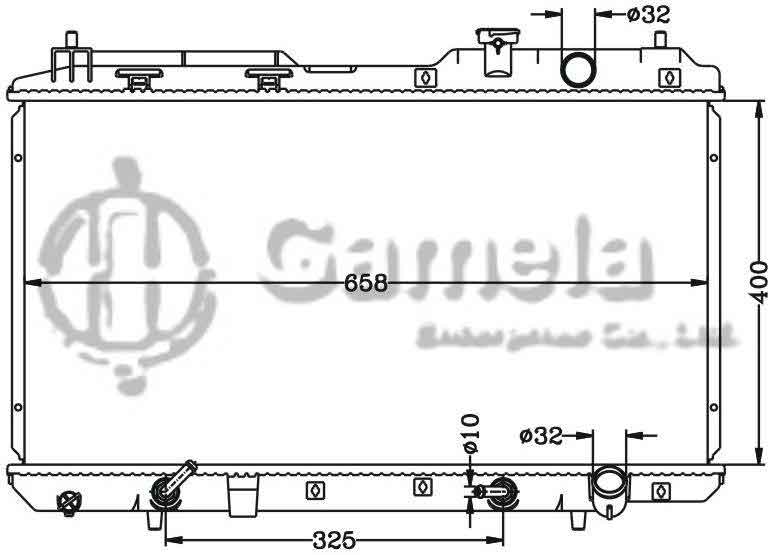 6117155N - Radiator-for-HONDA-CRV-97-01-2-OL-RD1-AT