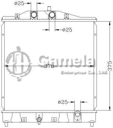 6117184NA - Radiator-for-HONDA-ACURA-LifeDunk-00-03-MT