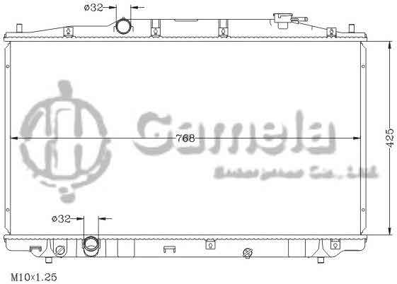 6117188NA - Radiator-for-HONDA-ACURA-TL-09-10-MT