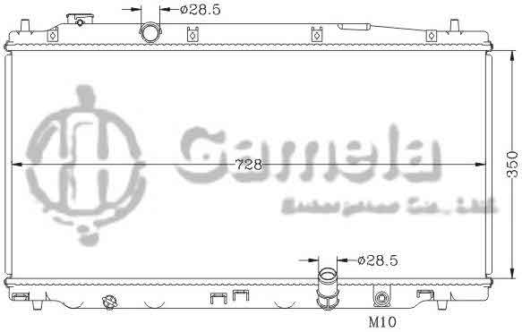 6117194NA - Radiator-for-HONDA-FIT-09-MT