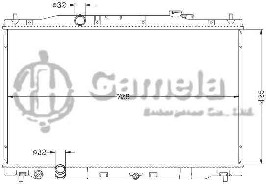 6117200NA - Radiator-for-HONDA-CR-V-RM1-2-4-2012-MT-OEM-19010-R5A-A51