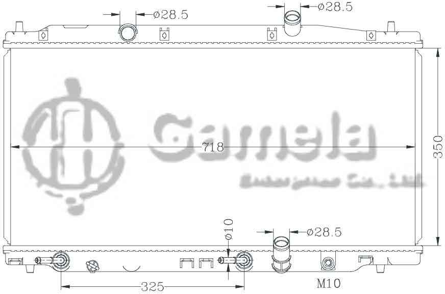 6117211NA - Radiator-for-HONDA-KAMPRET-2011-AT