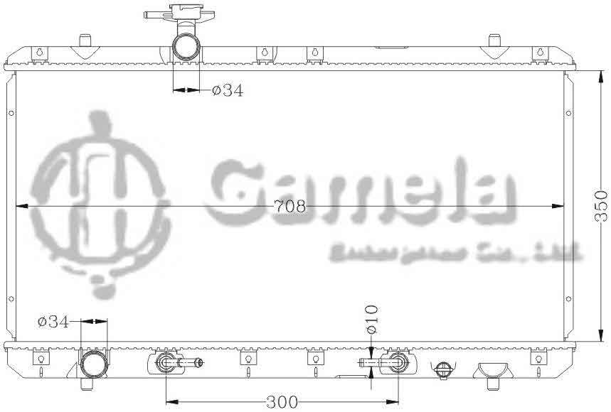 6118001N - Radiator-for-SUZUKI-LIANA-AERIO-01-04-AT-OEM-17700-54G10