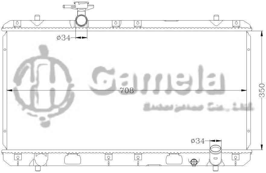 6118004AN - Radiator-for-SUZUKI-LIANA-AERIO-02-07-MT-OEM-17700-DPI-2451