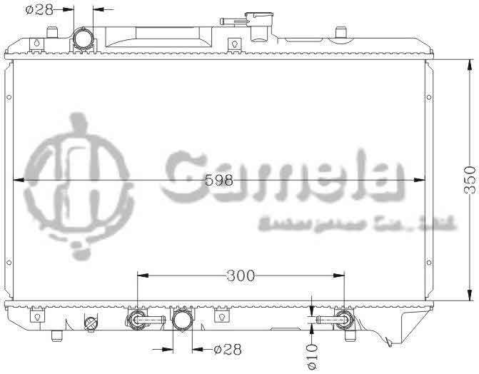 6118007N - Radiator-for-SUZUKI-CULTUS-WAGON-G15-96-02-AT-OEM-17700-63G11-63G12