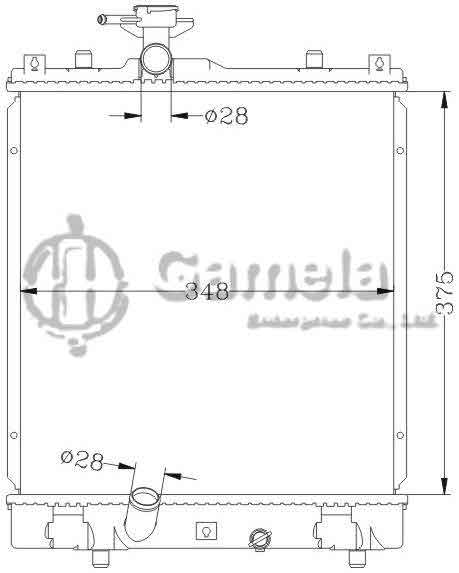 6118011N - Radiator-for-SUZUKI-IGNIS-03-MT