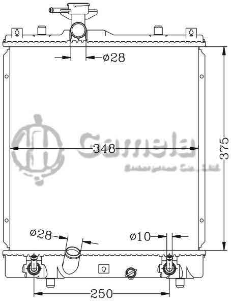 6118012AN - Radiator-for-SUZUKI-IGNIS-03-AT