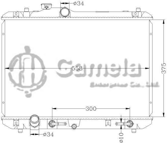 6118013AN - Radiator-for-SUZUKI-SWIFT-05-Yu-Yan-AT-OEM-17700-63J10