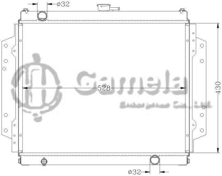 6118035N - Radiator-for-SUZUKI-ISUZU-MT