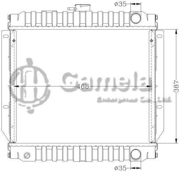 6118047N - Radiator-for-SUZUKI-NISSAN-PICKUP-MT