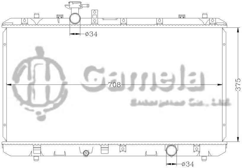 6118052N - Radiator-for-SUZUKI-SX4-06-MT-OEM-17700