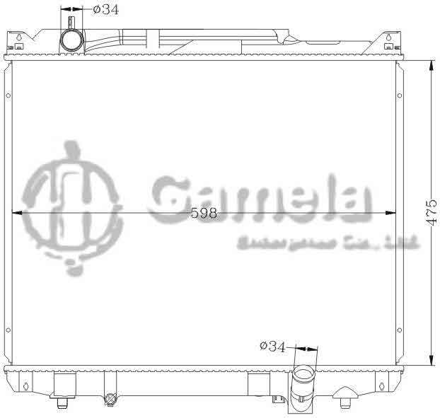 6118054N - Radiator-for-SUZUKI-ESCUDO-GRAND-04-06-XL-7-MT