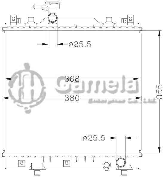 6118065N - Radiator-for-SUZUKI-ALTO-2005-MT-OEM-17700-M79F02