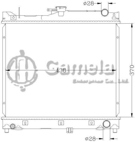 6118066N - Radiator-for-SUZUKI-JIMNY-98-MT-OEM-17700-80A00-81A00-82A00