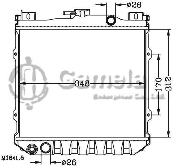 6118077N - Radiator-for-SUZUKI-ALTO-85-MT