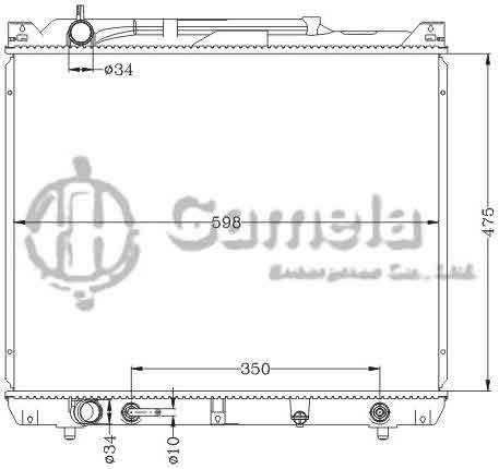 6118099NA - Radiator-for-SUZUKI-GRAND-VITARA-2-0HDi-01-AT