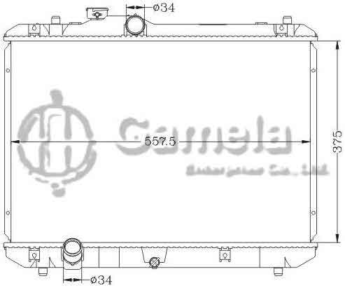 6118102NA - Radiator-for-SUZUKI-SWIFT-05-Yu-Yan-MT-OEM-17700-63J00