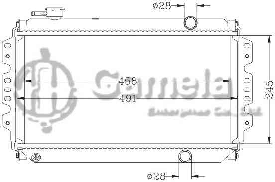 6118103NA - Radiator-for-SUZUKI-CARRY-MT