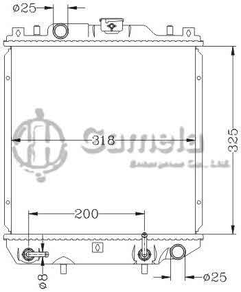 6118115NA - Radiator-for-SUZUKI-ALTO-III-1-0-94-02-AT-OEM-17700-60D10-64D10