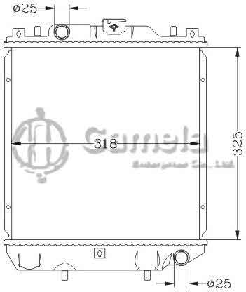 6118116NA - Radiator-for-SUZUKI-ALTO-III-1-0-94-02-MT