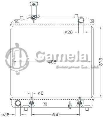 6118121NA - Radiator-for-SUZUKI-A-STAR-05-AT