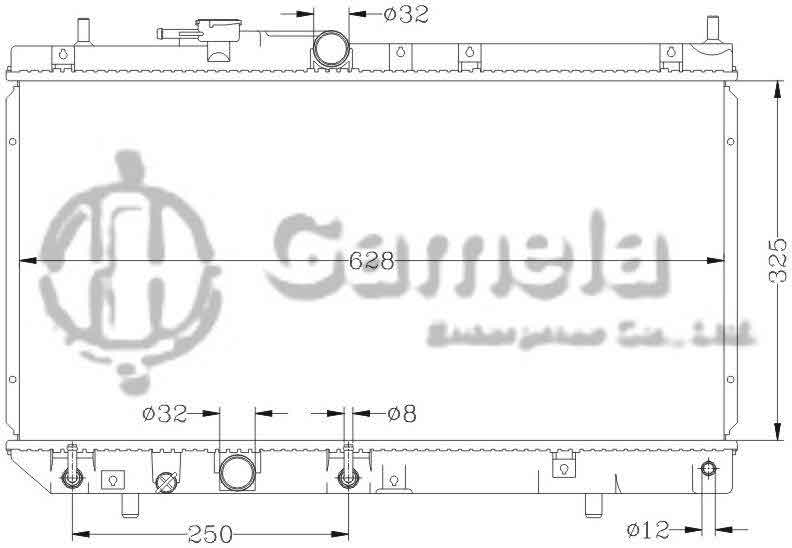 6119011N - Radiator-for-DAIHATSU-CHARADE-93-98-G213-AT-OEM-16400