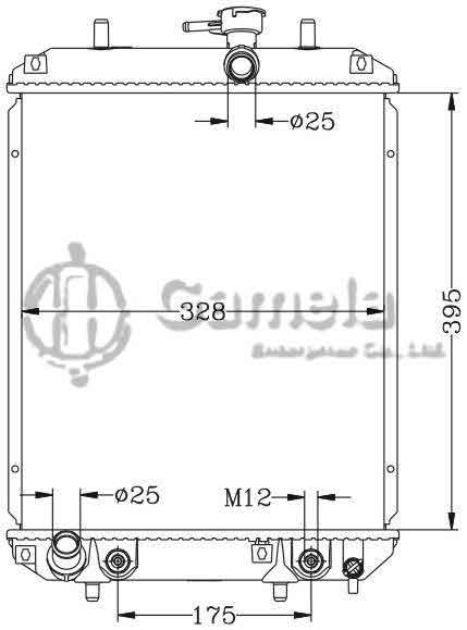 6119015N - Radiator-for-DAIHATSU-ESSE-05-AT-OEM-16400-B2120-000