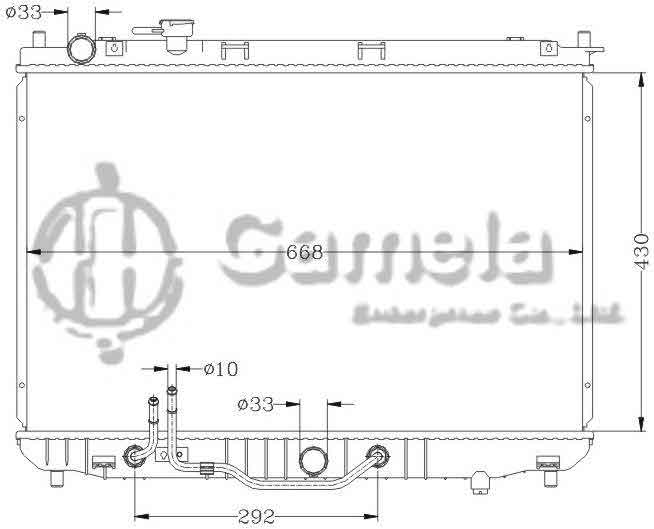 6121077AN - Radiator-for-HYUNDAI-KIA-CARENS-MPV-2-0-02-AT