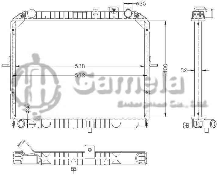 6121082N - Radiator-for-HYUNDAI-KIA-K-SERIE-01-MT-OEM-OK60B-15-200-60B-15-200-OK63K-15-200B-C-D