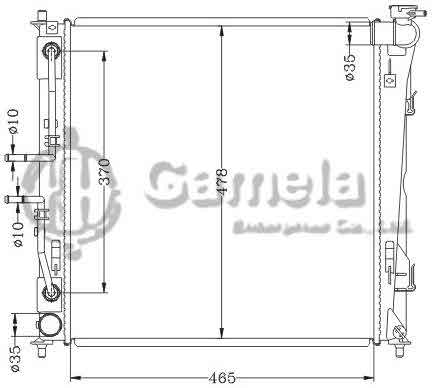 6121145NA - Radiator-for-HYUNDAI-SONATA-2-0-11-12-AT-HYUNDAI-KIA-OPTIMA-2-0-11-AT-DPI-13189