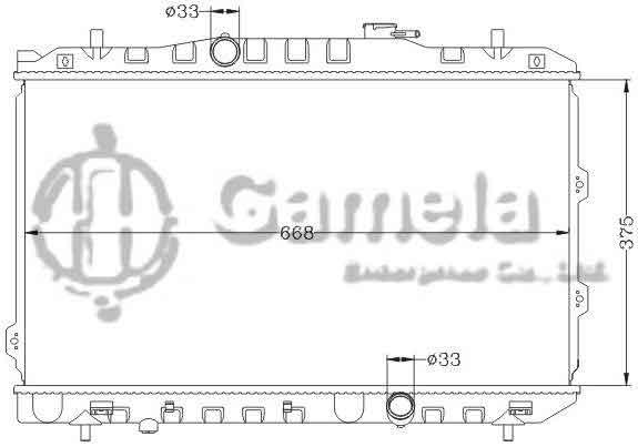 6121158NA - Radiator-for-HYUNDAI-KIA-CERATO-07-MT