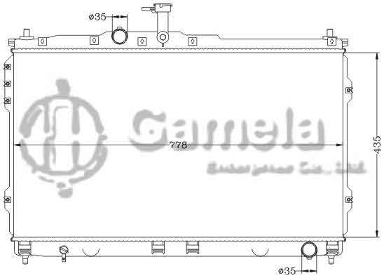 6121164NA - Radiator-for-HYUNDAI-STAREX-2-5-08-MT