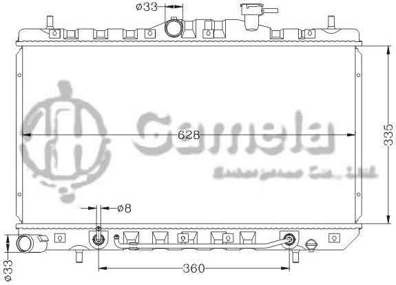 6121171NA - Radiator-for-HYUNDAI-ACCENT-95-99-AT