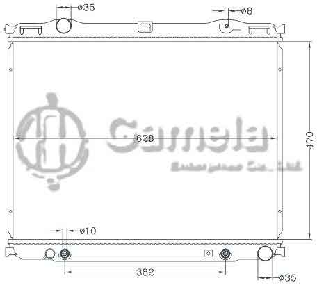 6121185NA - Radiator-for-HYUNDAI-SORENTO-3-5i-V6-02-05-AT-OEM-25310-3E300-3E350